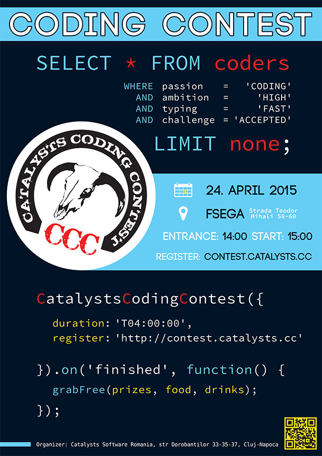 Catalysts Coding Contest 2015