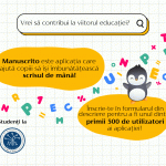 Ajută la lansarea Manuscrito – aplicația dezvoltată de echipa din care fac parte și patru studenți ai Facultății de Matematică și Informatică