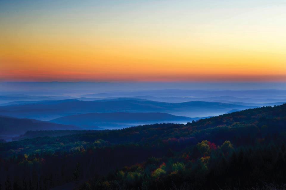 Sunrise in Transsylvania