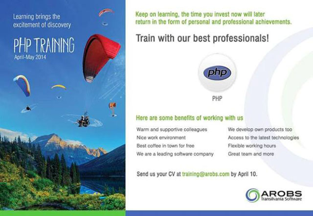 Arobs PHP training 2014