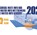 A Matematika és Informatika Kar ebben az évben szimulációs vizsgát szervez a BBTE Matek-Infó Verseny keretében, a 2021-es egyetemi felvételi előtt