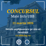 Concursul Mate-Info UBB 2026