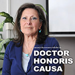 Decernarea titlului de Doctor Honoris Causa al Universităţii Babeş-Bolyai d-nei prof. univ. dr. Patrizia Pucci, Profesor al Universităţii Perugia, Italia