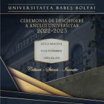 Deschiderea anului universitar 2022-2023 la UBB