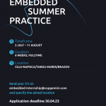 Capgemini Engineering Embedded Internship