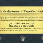 Gala de decernare a Premiilor Excellentia