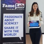 Primele două locuri pentru reprezentanți facultății la FameLab 2019, etapa locală