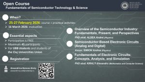 Open Course: Fundamentals of Semiconductor Technology and Science ...