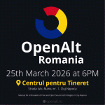 Alătură-te celui de-al doilea meetup OpenAlt România