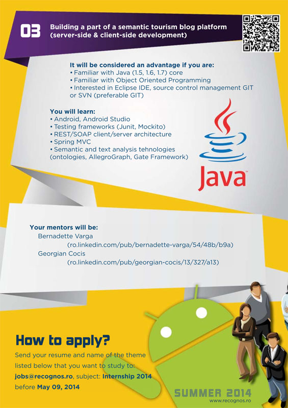 RECOGNOS 2014 Internship