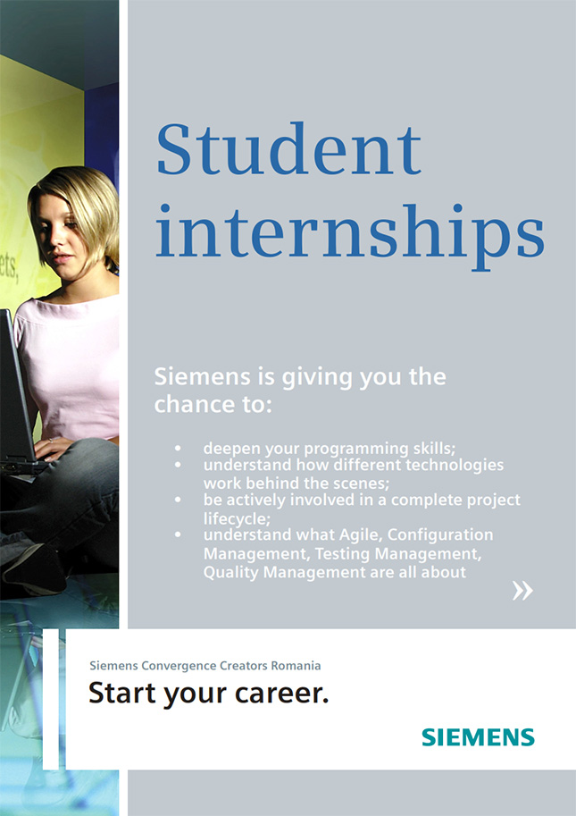 Siemens 2016 Student Internships