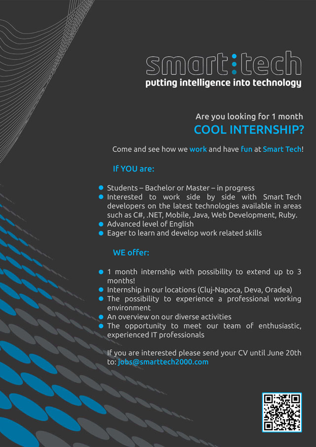 Smart Tech 2013 Internship