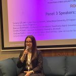 Studenta Facultății de Matematică și Informatică, Sorana Gălan, invitată în panel-ul de lansare a Women4Cyber Romania