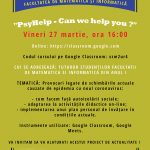 Programul ROSE vă propune: Teambuilding on-line pentru studenții anului I: „PsyHelp – Can we help you?”
