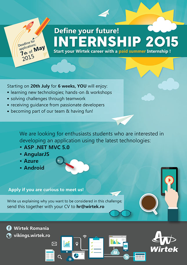 Wirtek Internship 2015