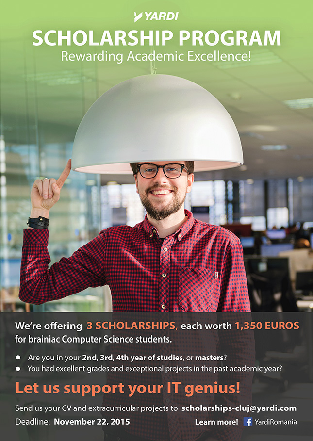 Yardi Scholarship 2015