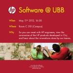 HP Presentation at UBB