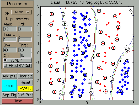 Classification GUI - initial stage