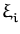 $\displaystyle \xi_{i}^{}$