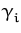 $ \gamma_{i}^{}$