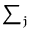 $ \sum_{j}^{}$