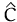 $ \hat{C}$
