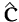 $ \hat{{\boldsymbol { C } }}$