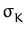 $ \sigma_{K}^{}$