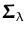 $\ensuremath{{\boldsymbol { \Sigma } }}_\lambda$