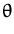 $\displaystyle \theta$