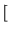 $\displaystyle \left[\vphantom{
-{\boldsymbol { \Sigma } }_{t+1} + {\boldsymbol { \Sigma } }_{post}
}\right.$